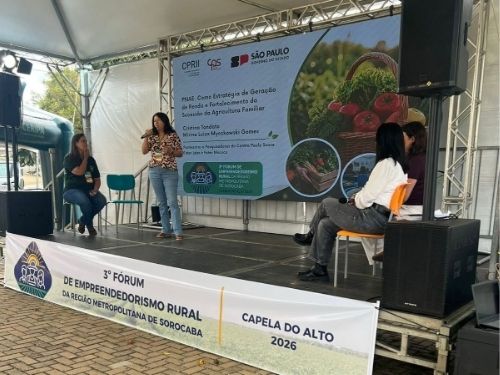 Docente da Fatec Jales apresenta estudo em Fórum de Empreendedorismo Rural