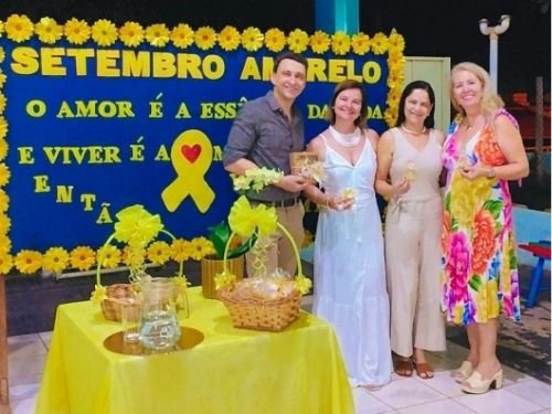 Docente participa de evento direcionado ao Setembro Amarelo
